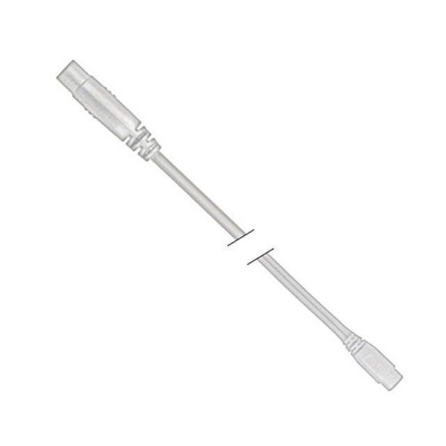 jesco lighting s601cc24wh accessory  24" input power connector cable, white finish