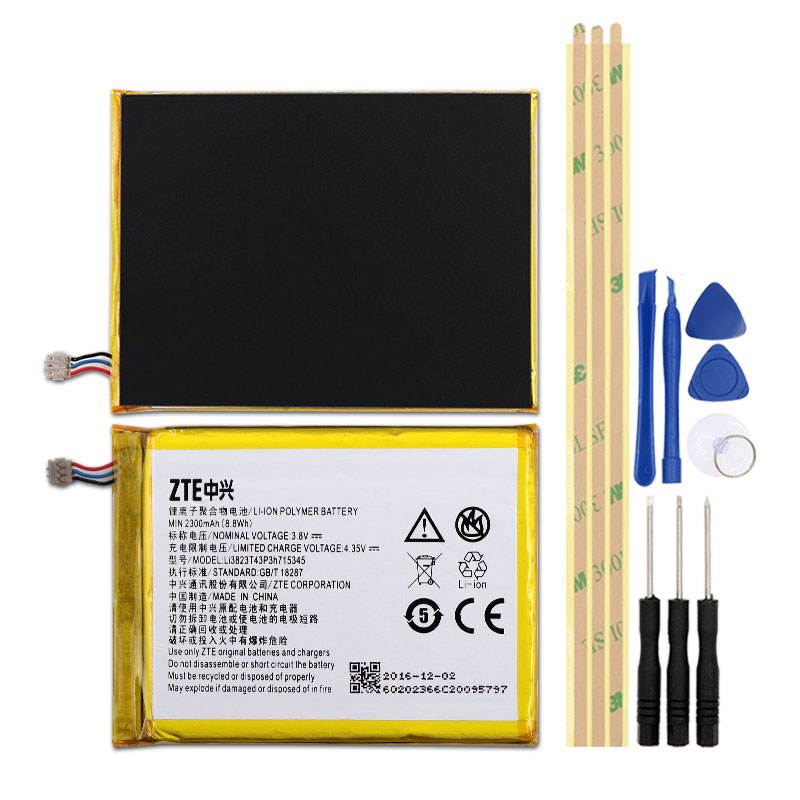 LI3823T43P3H715345 For ZTE Grand S Flex MF910 MF910S MF910L MF920 MF920S Battery 2000mAh Cell Phone Replacement Batteries