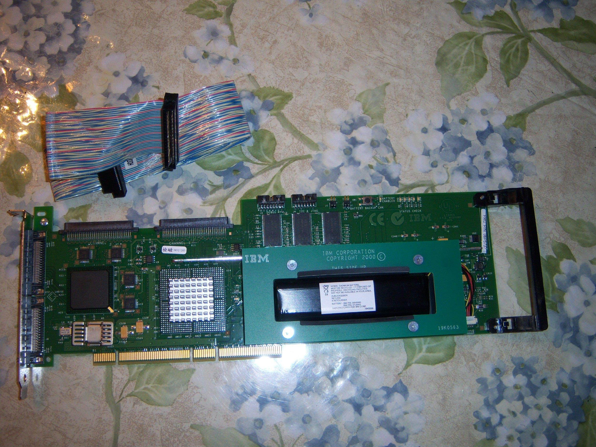 IBM 06P5737 Serveraid 4Mx Dual Channel Ultra160 Scsi Raid Controller Card