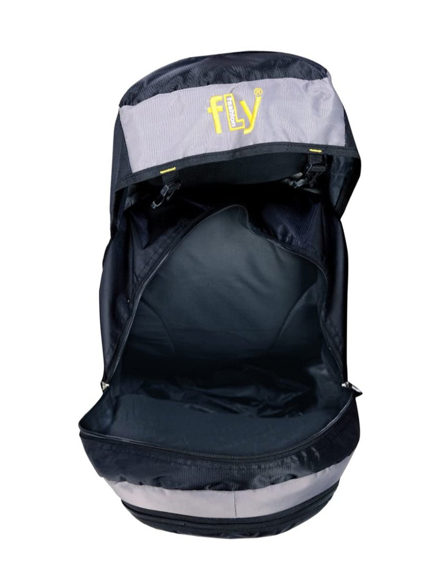 Leather World Grey Printed Large Ruksack - 37 Ltrs