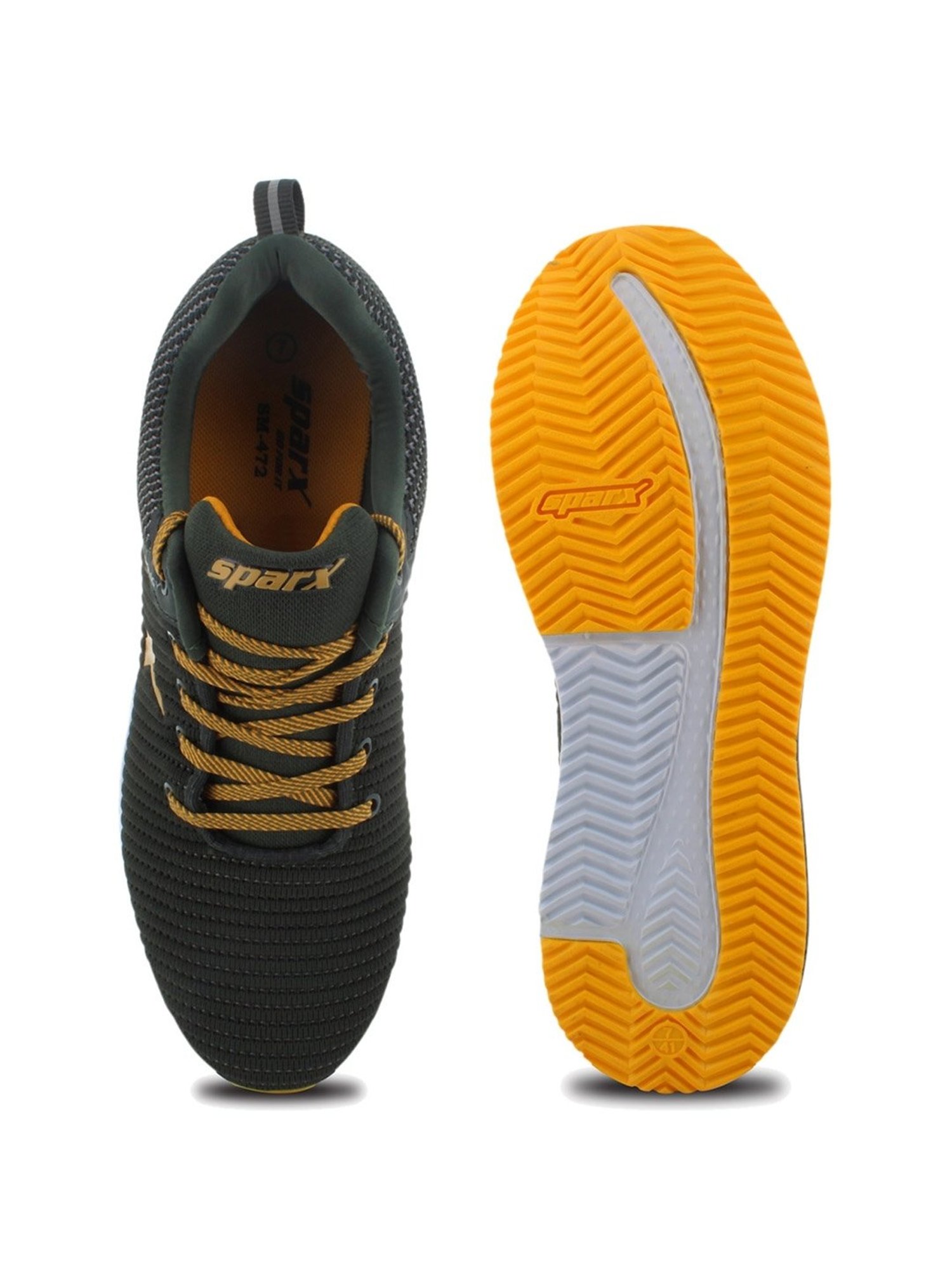 Sparx Men's Forrest Green Running Shoes