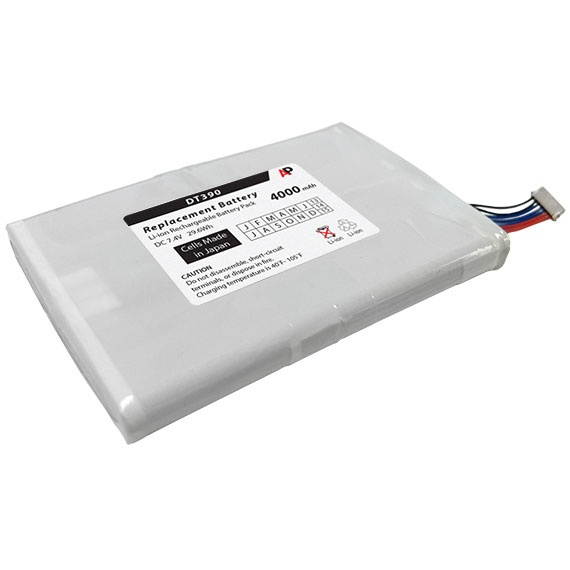 Replacement Battery for the DT Research DT390 Mobile POS Tablet.