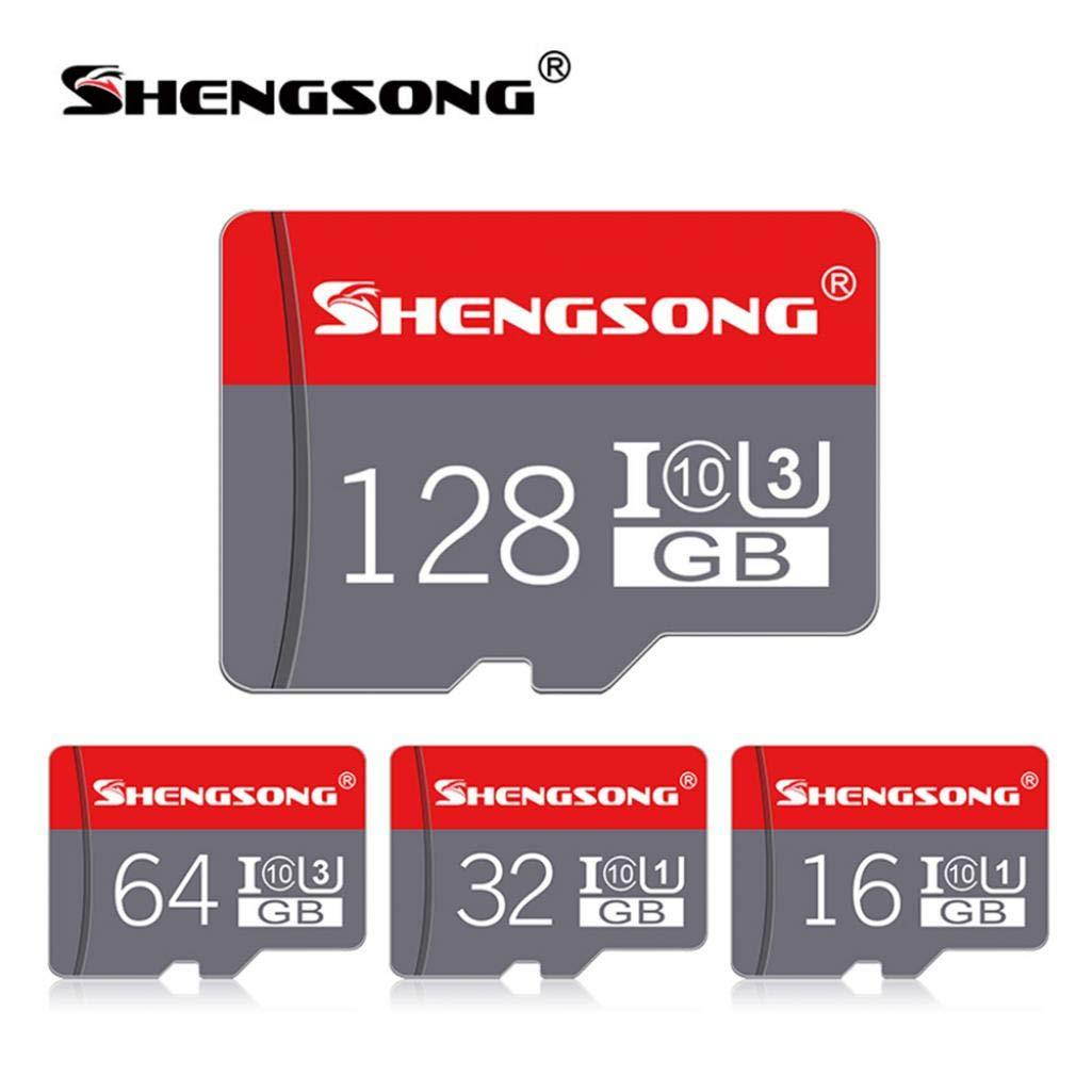 SHENGSONG High Speed 4/8/16/32/64GB TF Flash Micro Security Digital Memory Card -  32GB