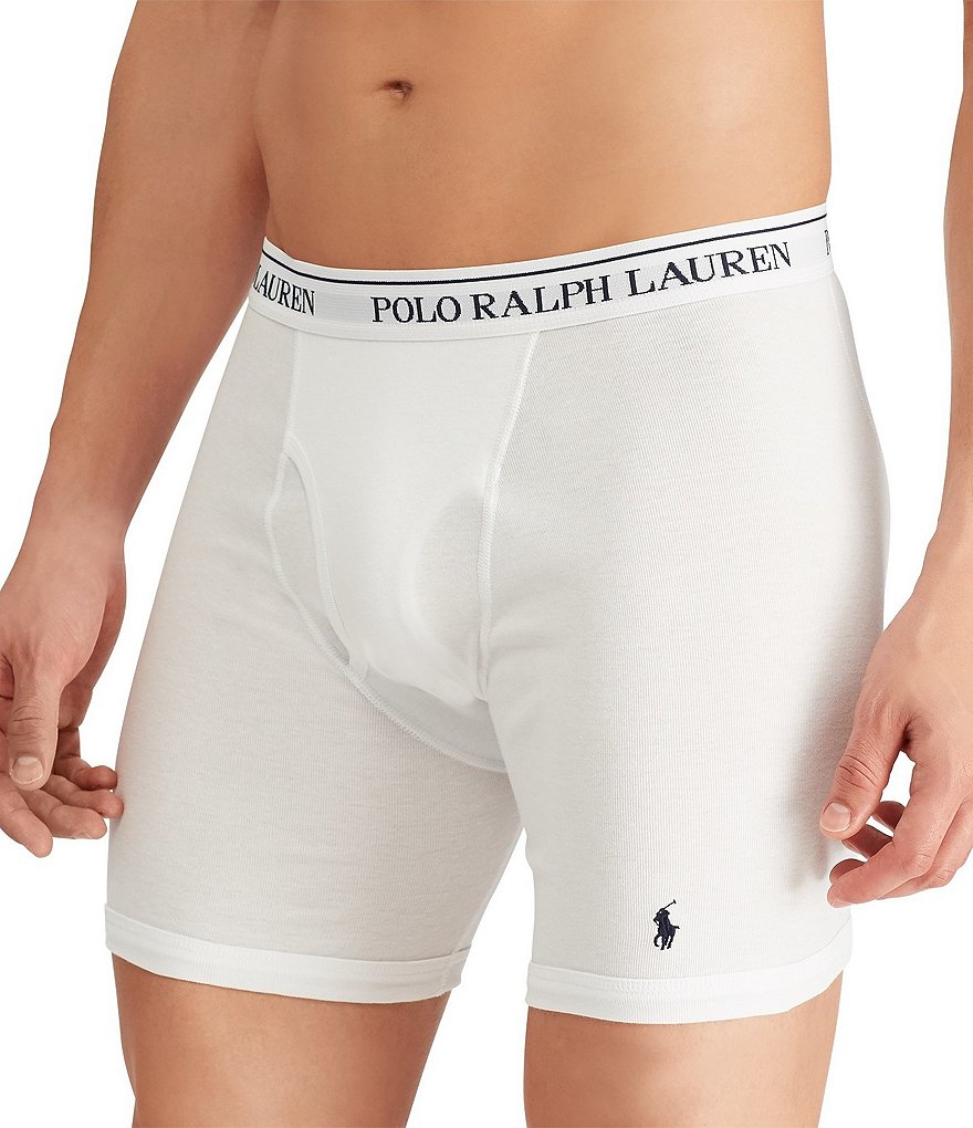 Polo Ralph Lauren Classic Fit Long Leg Boxer Briefs 3-Pack