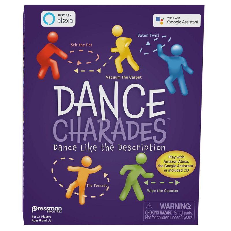 Pressman Dance Charades Card Game