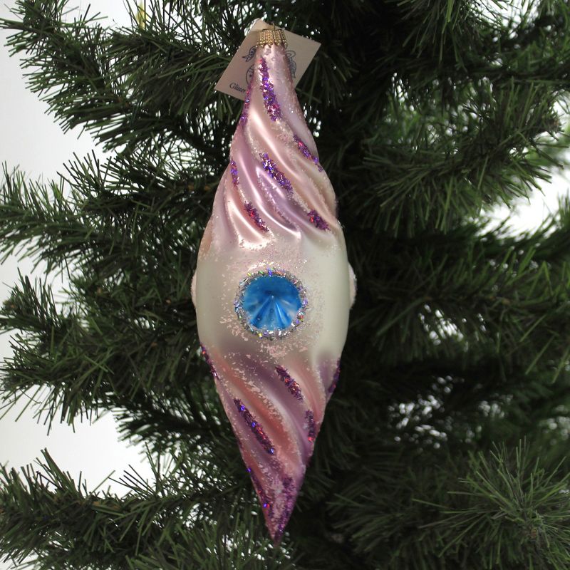 Larry Fraga Simple Classic Purple Ornament Christmas Reflector  -  Tree Ornaments