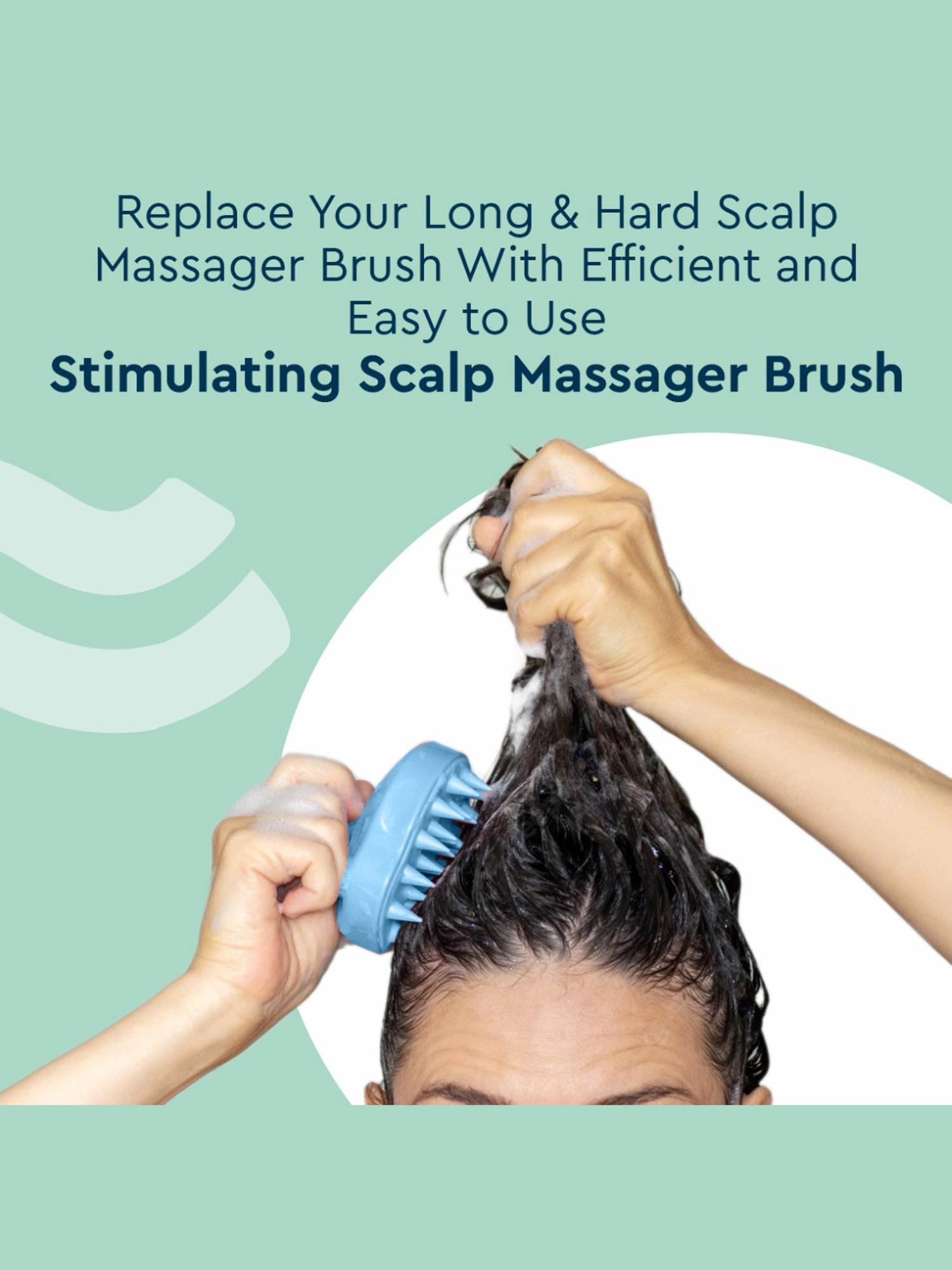 GUBB Stimulating Scalp Massager Brush