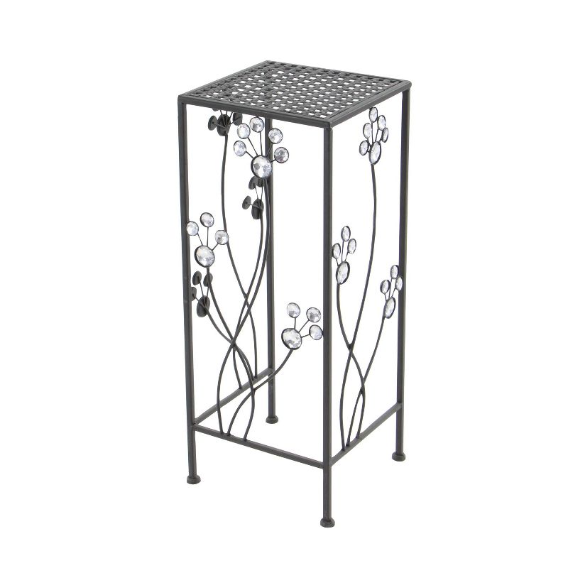 Set of 3 Modern Iron Square Plant Stands - Olivia & May