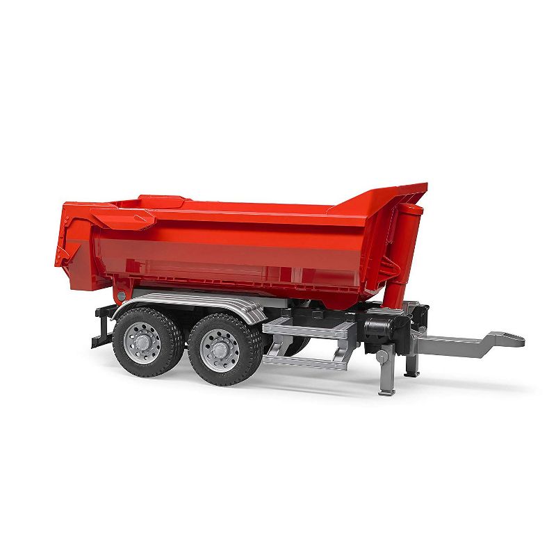 Bruder Half Pipe Truck Trailer, Blue