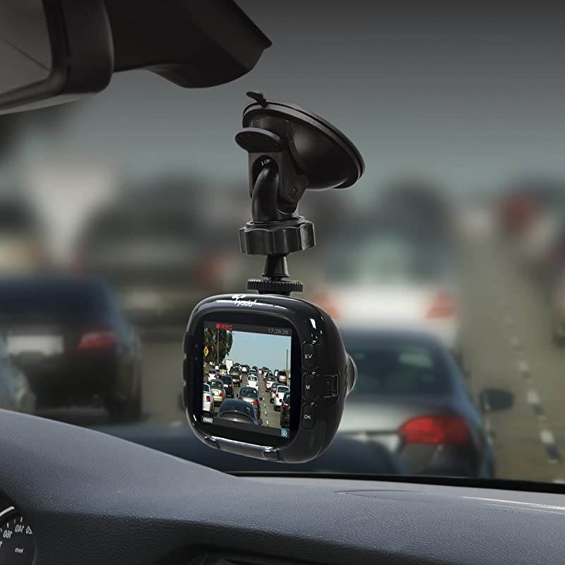 BT54329M-2 Matte Black 2.4" Dash Road HD Camera