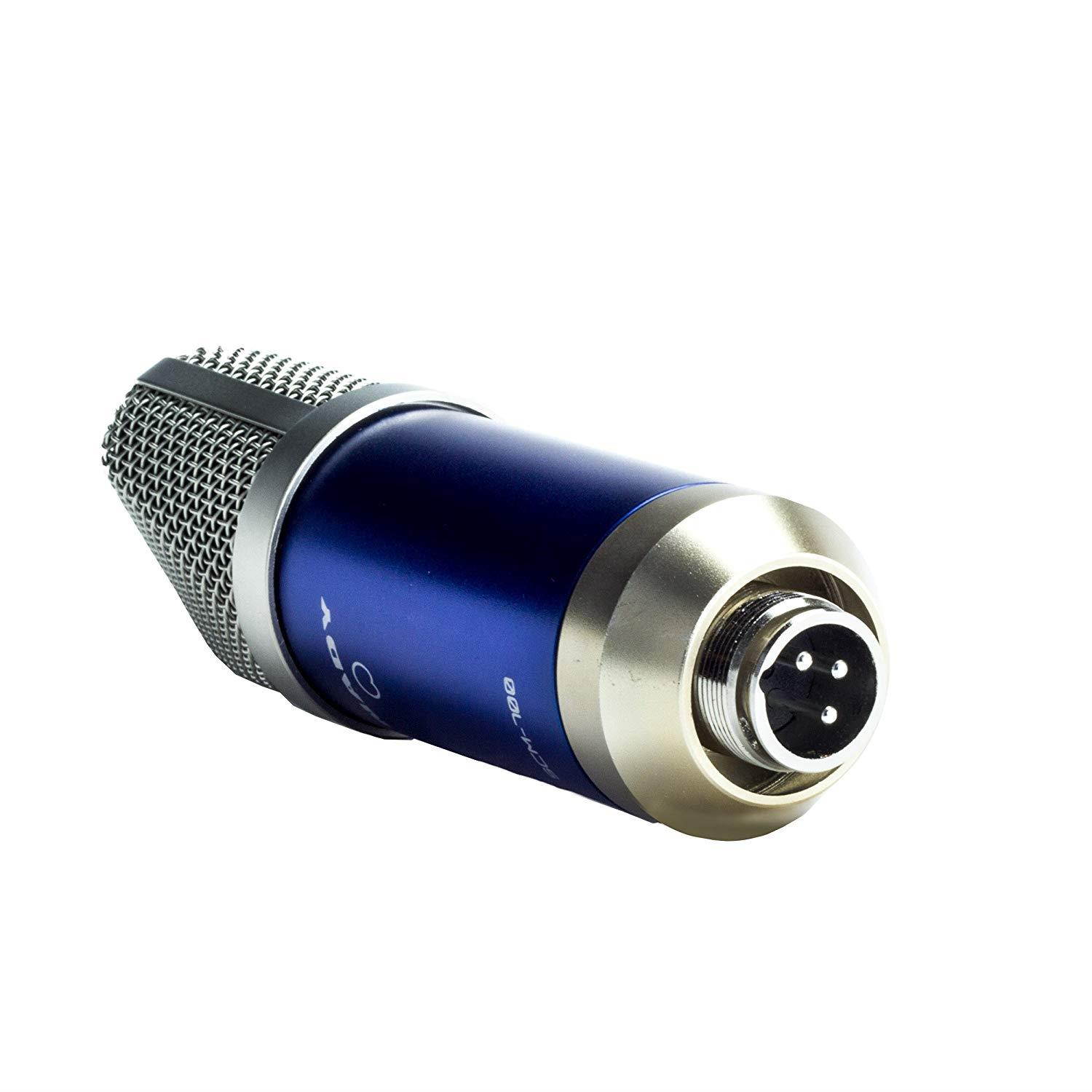 The SCM-700 8-piece Condenser Microphone Recording Kit - Ideal for Podcasting, voice-over, online videos, and recording with smartphones and tablets.