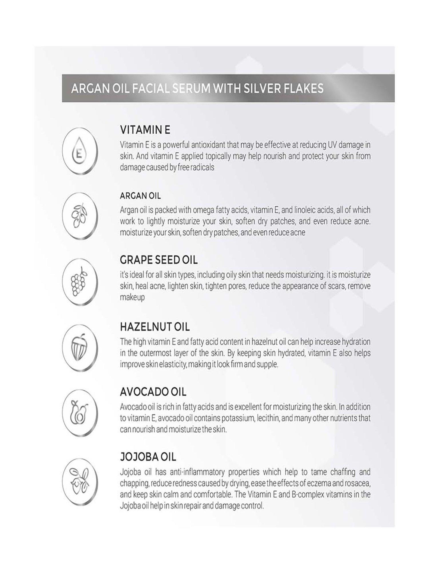 ETSLEY Argan Oil Skin Repair Serum - 20 ml