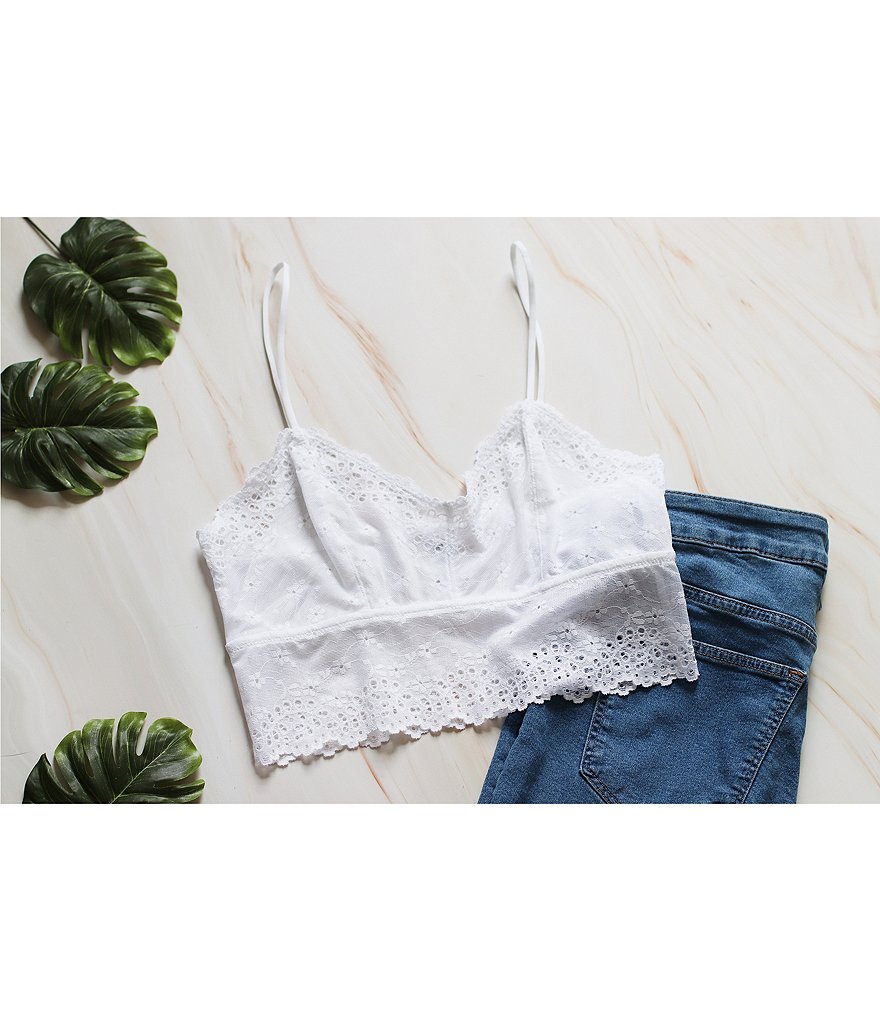 Yummie Farrah Ribbed Cropped Bralette