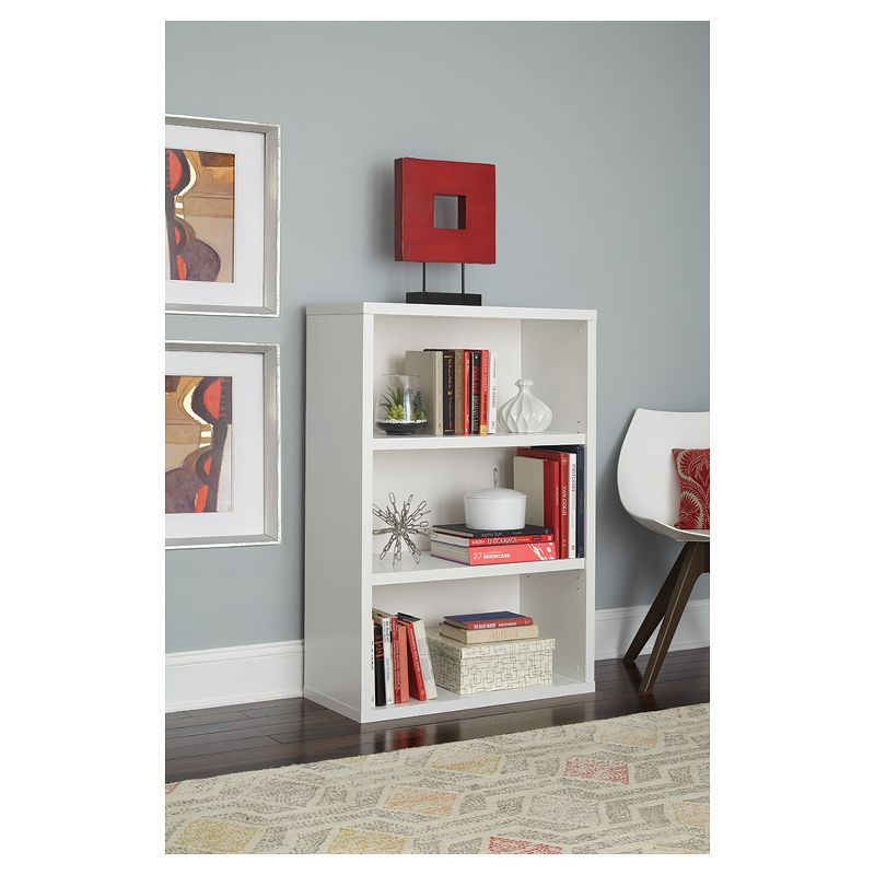 44" 3 Shelf Bookshelf White - ClosetMaid