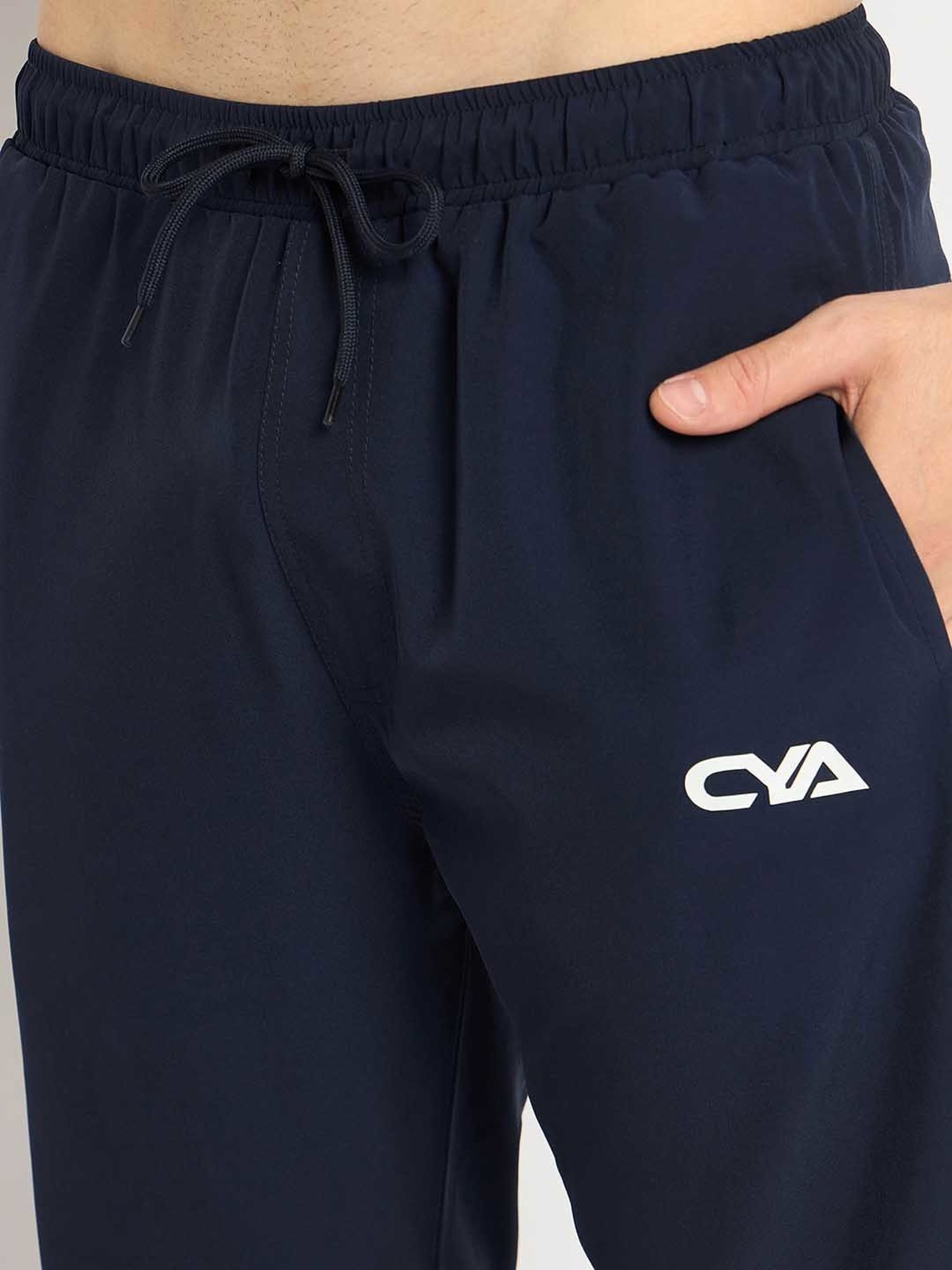 Club York Navy & White Regular Fit Tracksuit