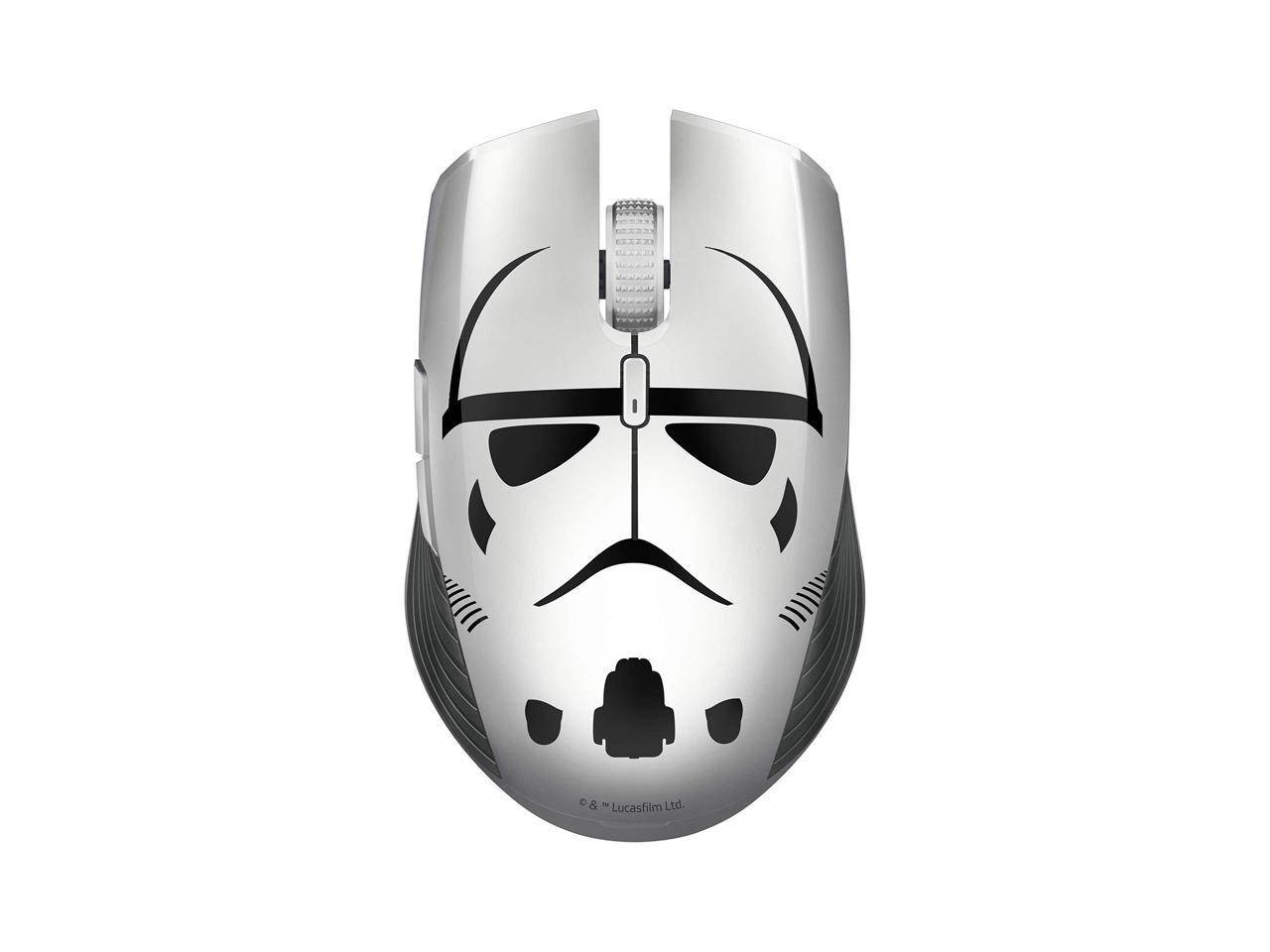 Razer Atheris Ambidextrous Wireless Mouse&BlackWidow Lite Mechanical Tenkeyless Keyboard - Stormtrooper Limited Edition