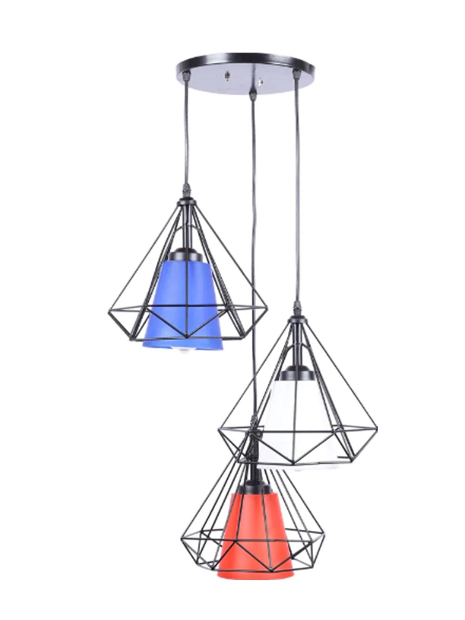 DecorativeRay Multicolour Hanging Light - Set of 1