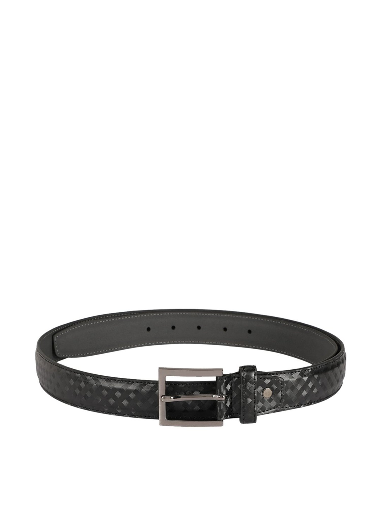 Alvaro Castagnino Black Waist Belt for Men