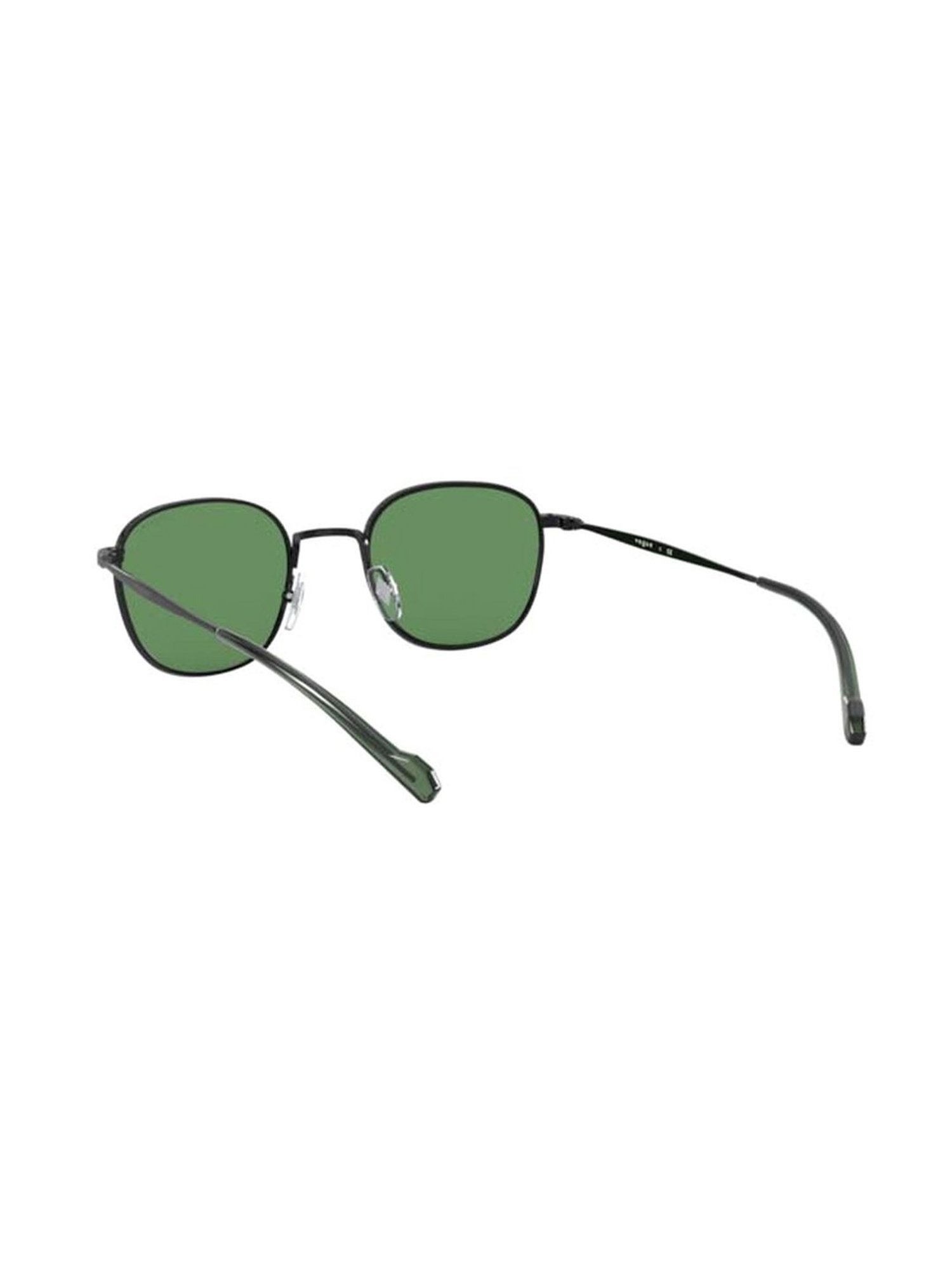 VOGUE EYEWEAR Men UV Protected Green Lens Pillow Sunglasses - 0VO4173S352/251