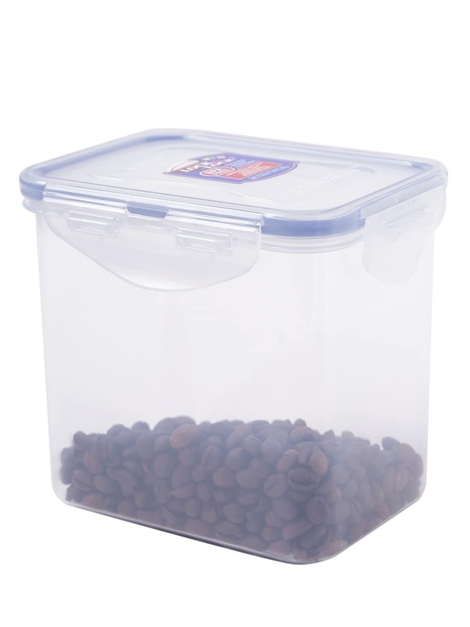 Lock & Lock Transparent Plastic Airtight Food Storage Containers - Set of 3