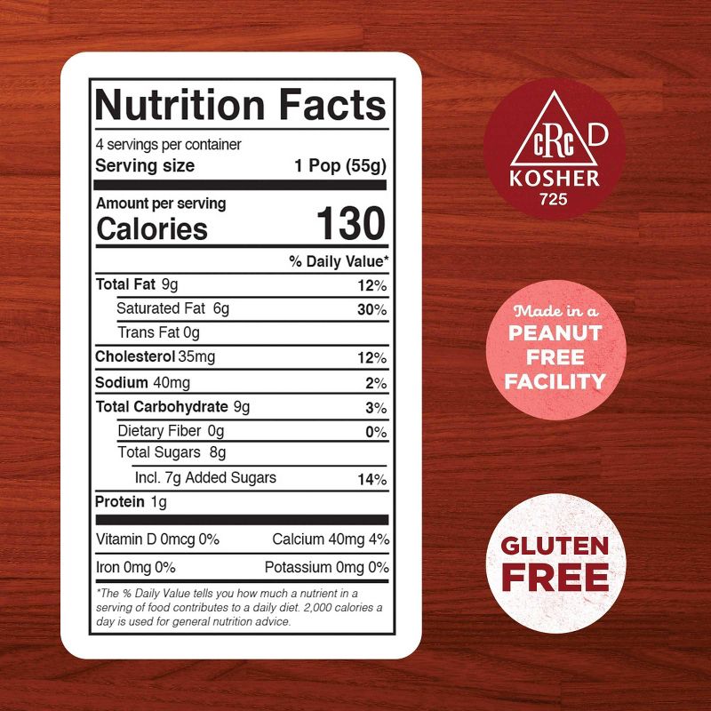 JonnyPops Root Beer Float & Cream Frozen Bars - 4pk/8.25oz