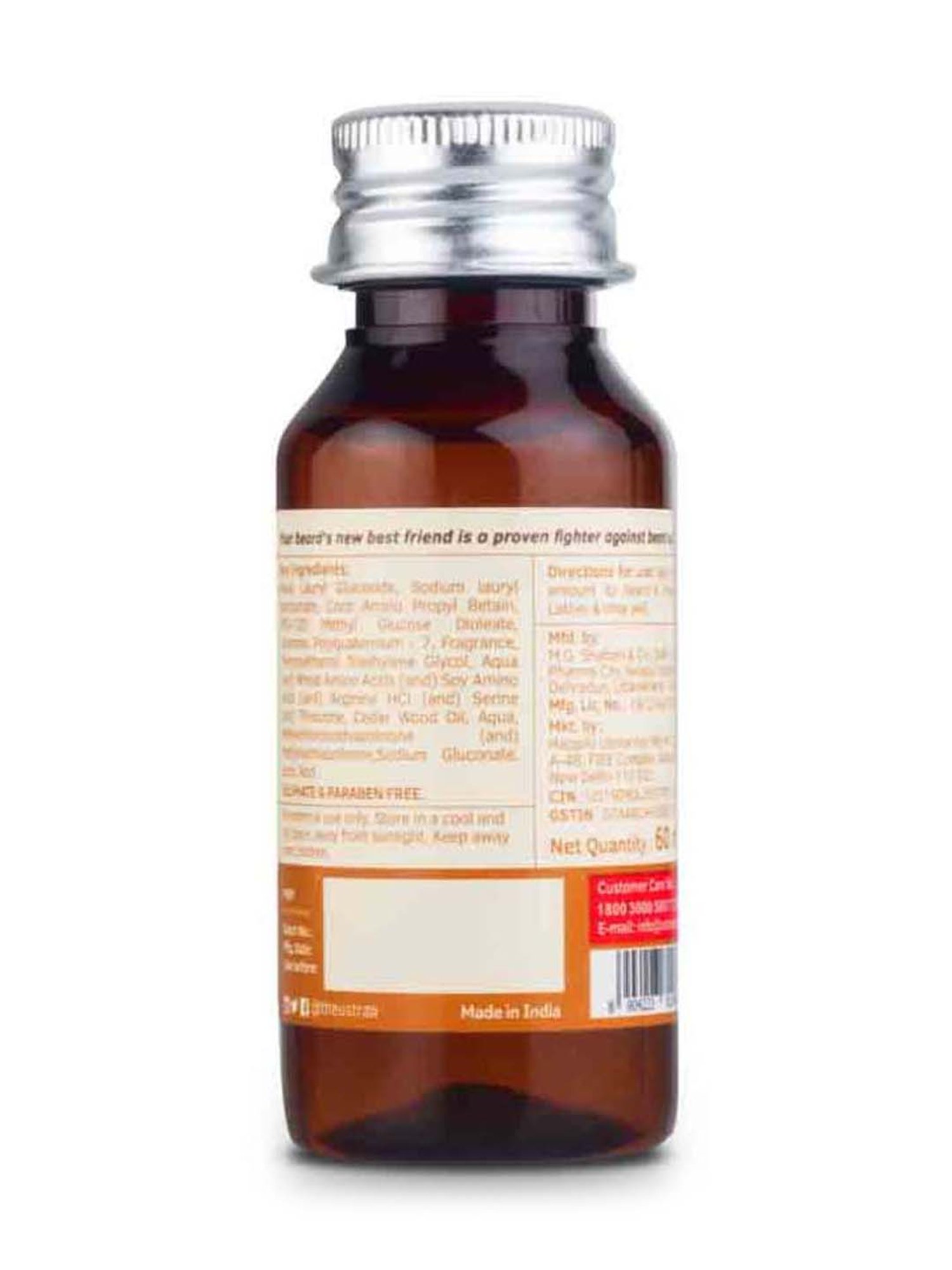 Ustraa Ayurvedic Beard Growth Oil & Hair Growth Vitalizer Combo