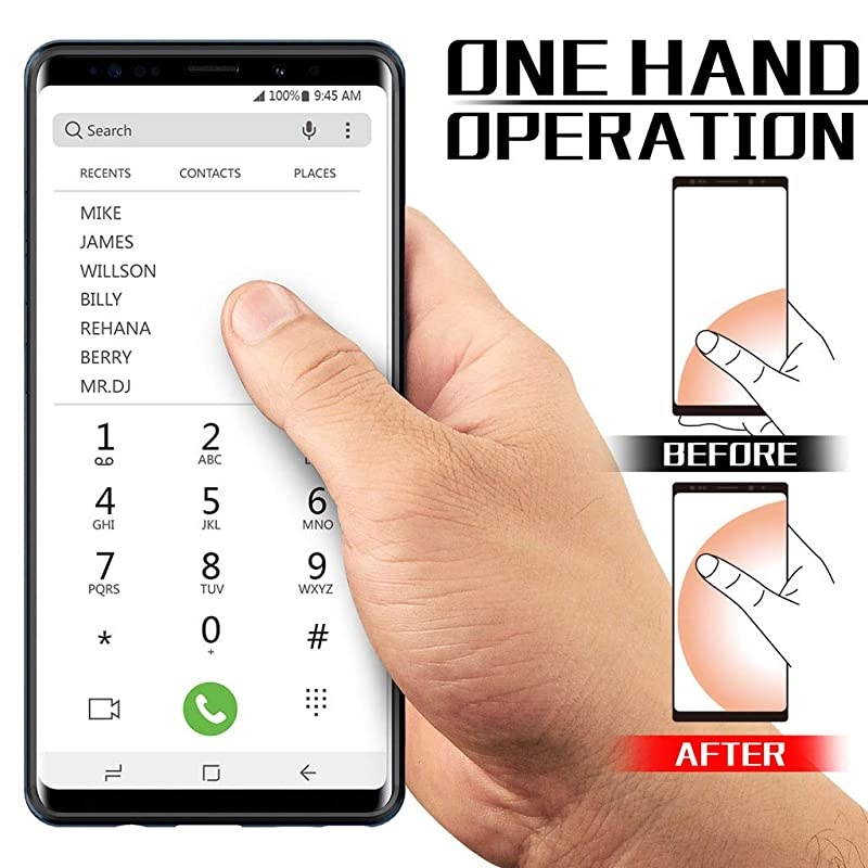 Samsung Galaxy Note 9 Case  Ring Holder Kickstand Cases + Dashboard Magnetic Phone Car Mount Navy Blue