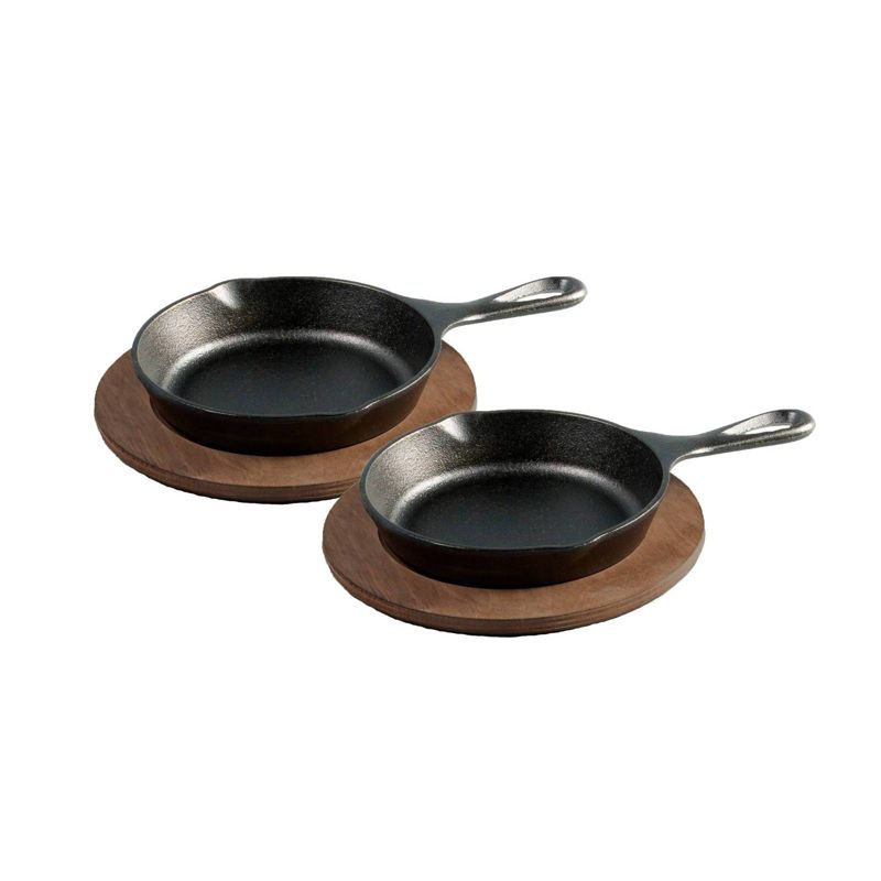 Lodge Seasoned Cast Iron Dessert for Two Set
