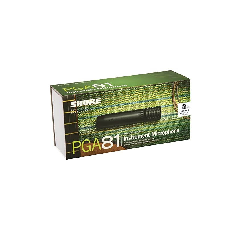 PGA81-XLR Cardioid Condenser Instrument Microphone