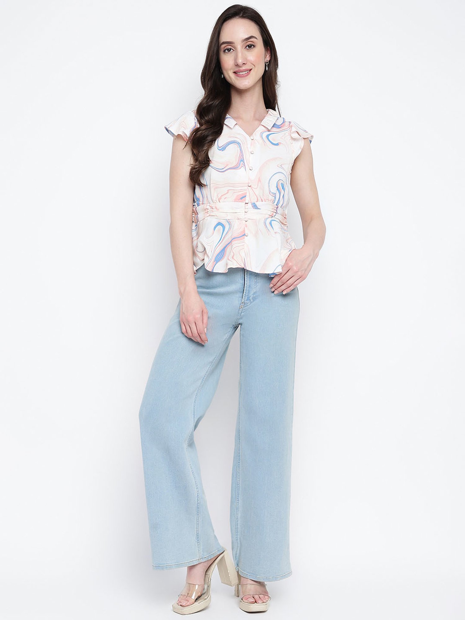 Latin Quarters Multicolor Printed Top