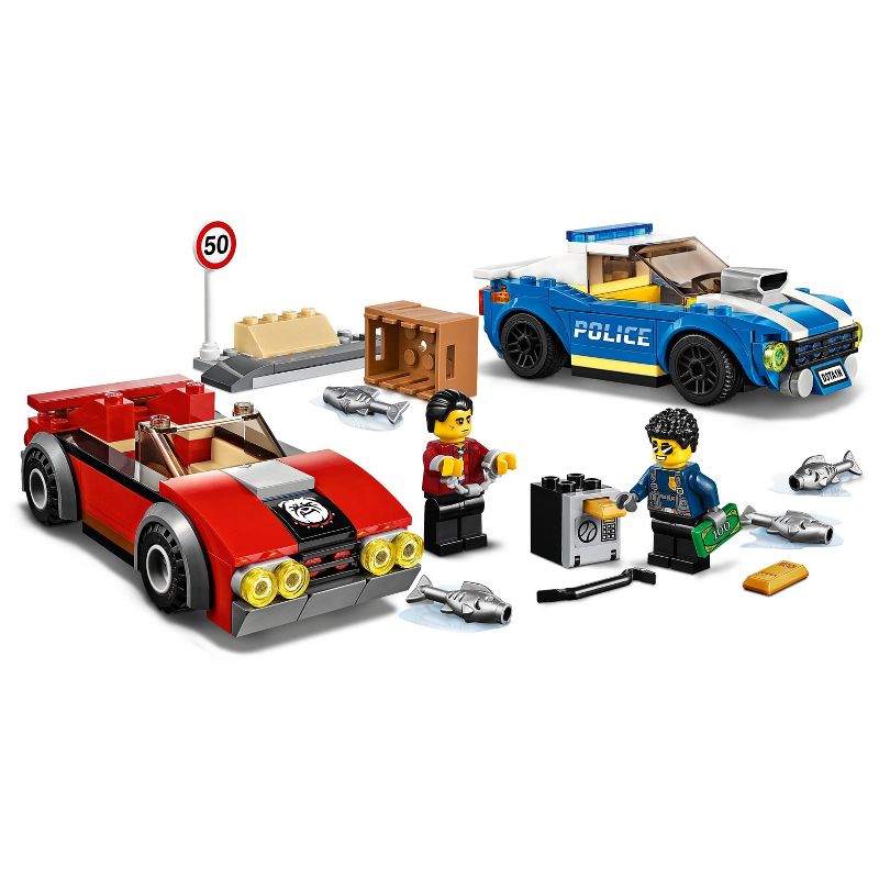 LEGO City Police Highway Arrest Building Set for Kids 60242