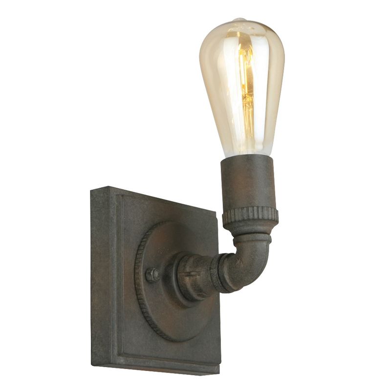 Wymer 1 Light Sconce Dark Brown - EGLO