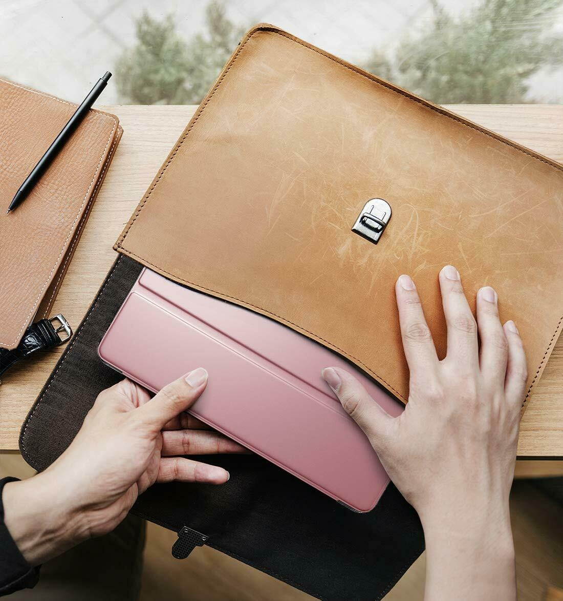 [20 Pieces] For iPad Mini 5 2019 Tablet Cover w/Sleep-Wake Feature Rose Gold