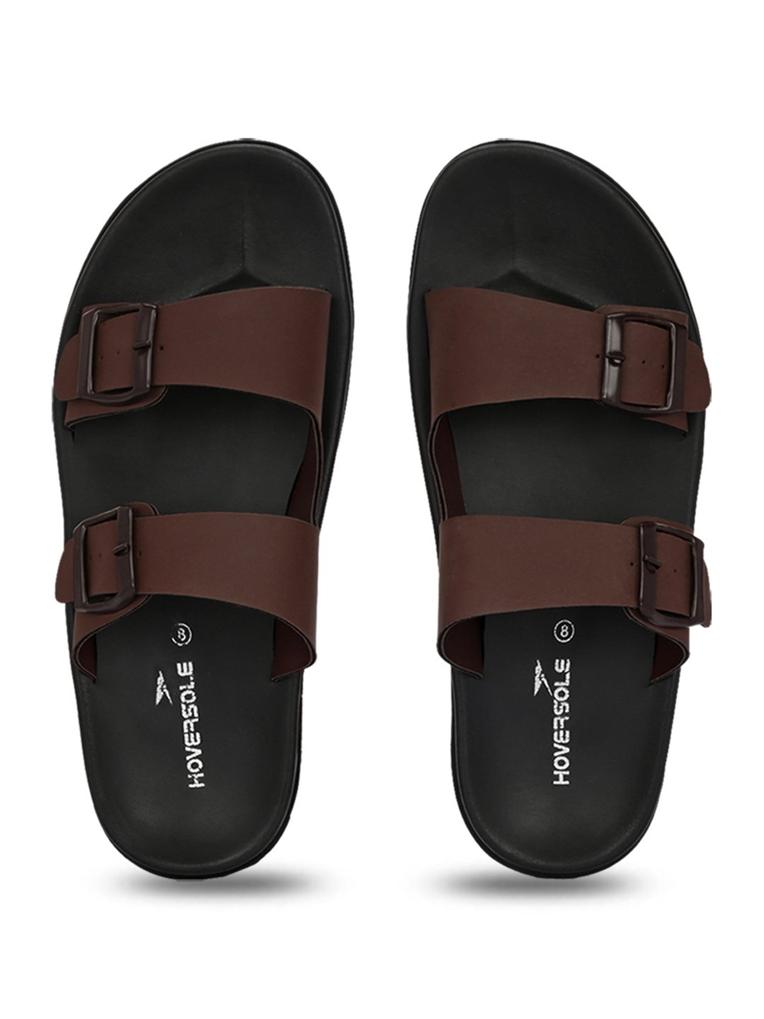 Hoversole Men's Brown Casual Sandals
