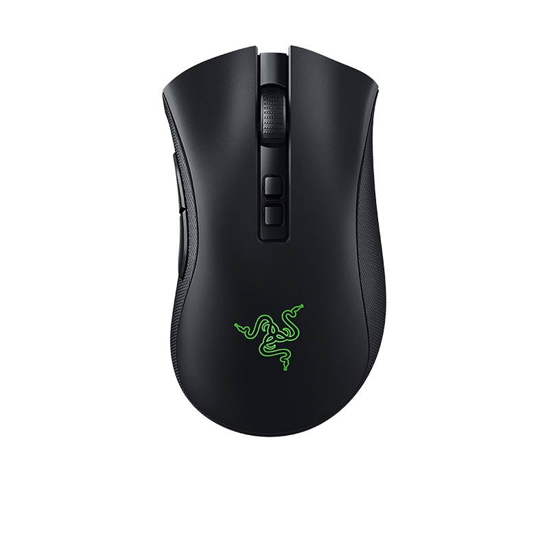 Razer DeathAdder v2 Pro Wireless Gaming Mouse: 20K DPI Optical Sensor - 3x Faster Than Mechanical Optical Switch - Chroma RGB Lighting - 70 Hr Battery Life - 8 Programmable Buttons - Classic Black