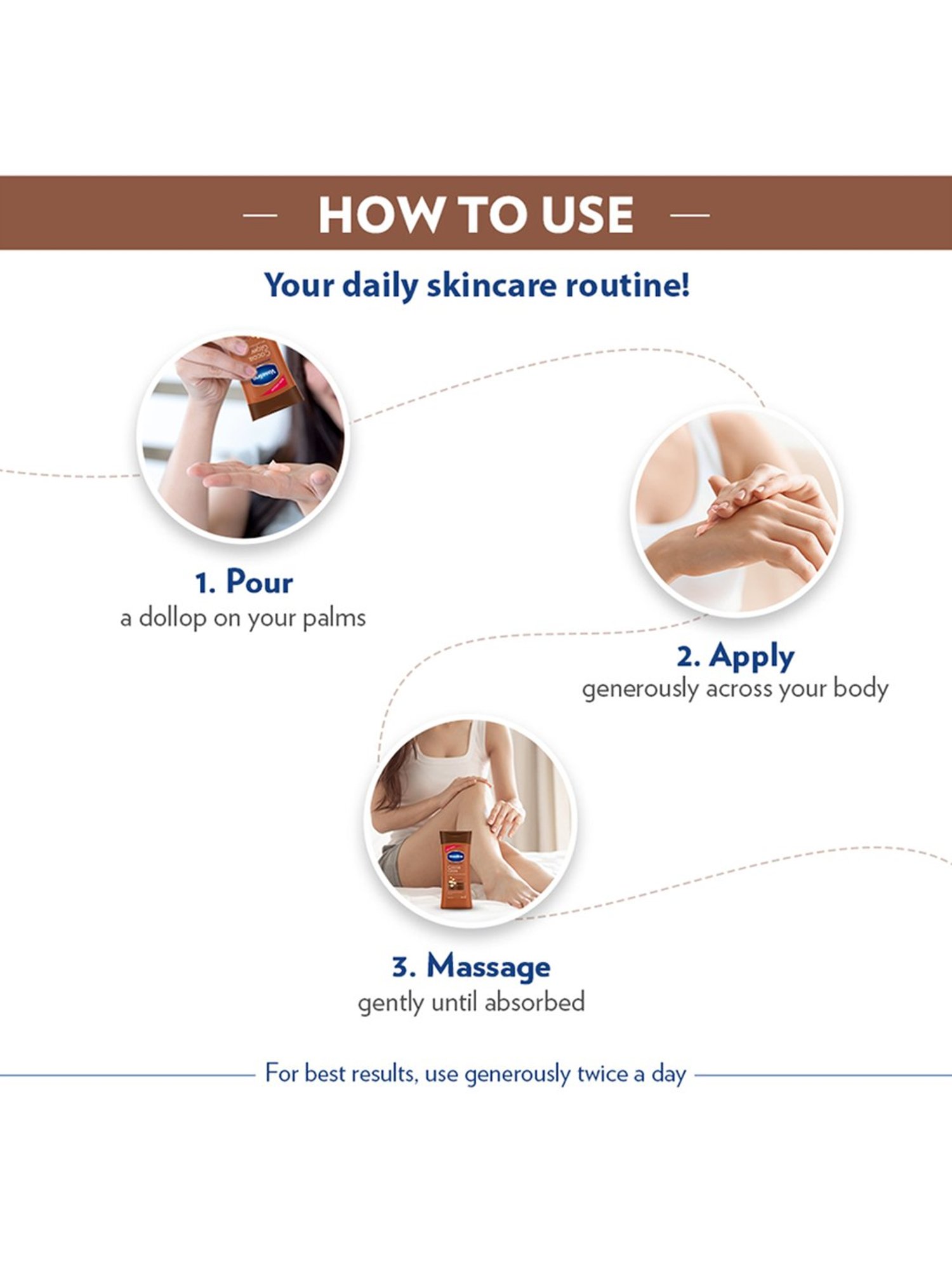 Vaseline Intensive Care Cocoa Glow Body Lotion - 200 ml