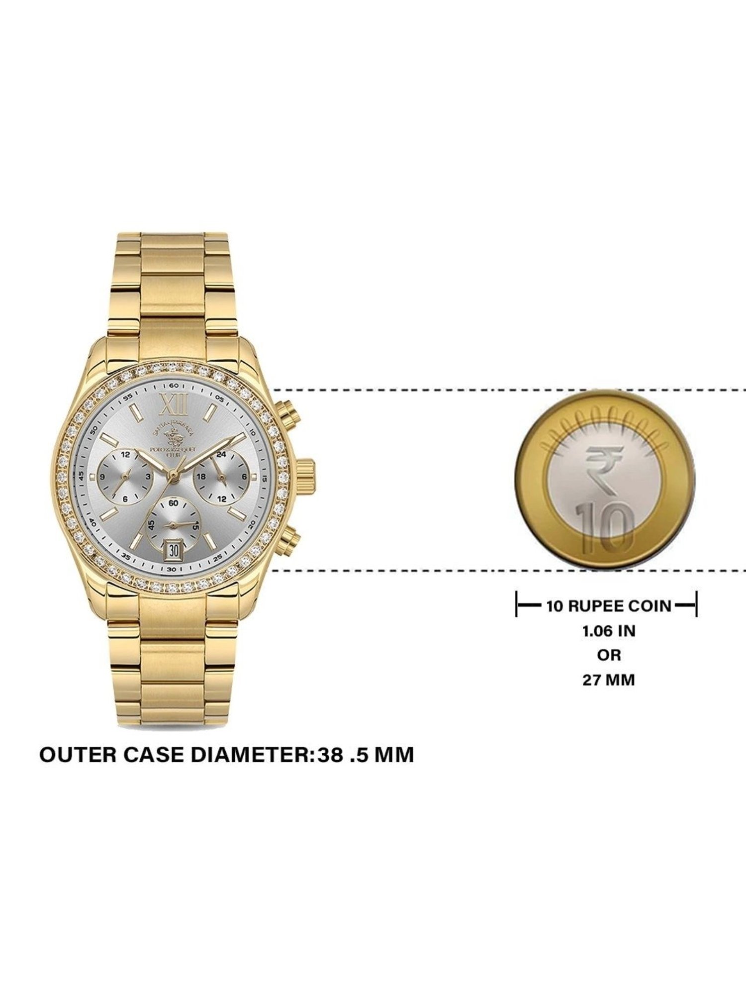 Santa Barbara Polo & Racquet Club SB.1.10579-4 Analog Watch for Men