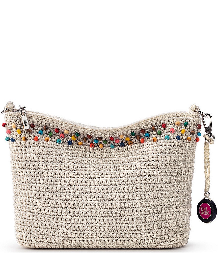 The Sak 3 In 1 Demi Classic Hand-Crochet Zip Crossbody Bag
