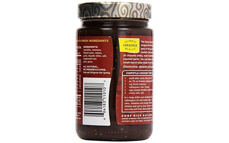 Frontera Chipotle Salsa 16oz