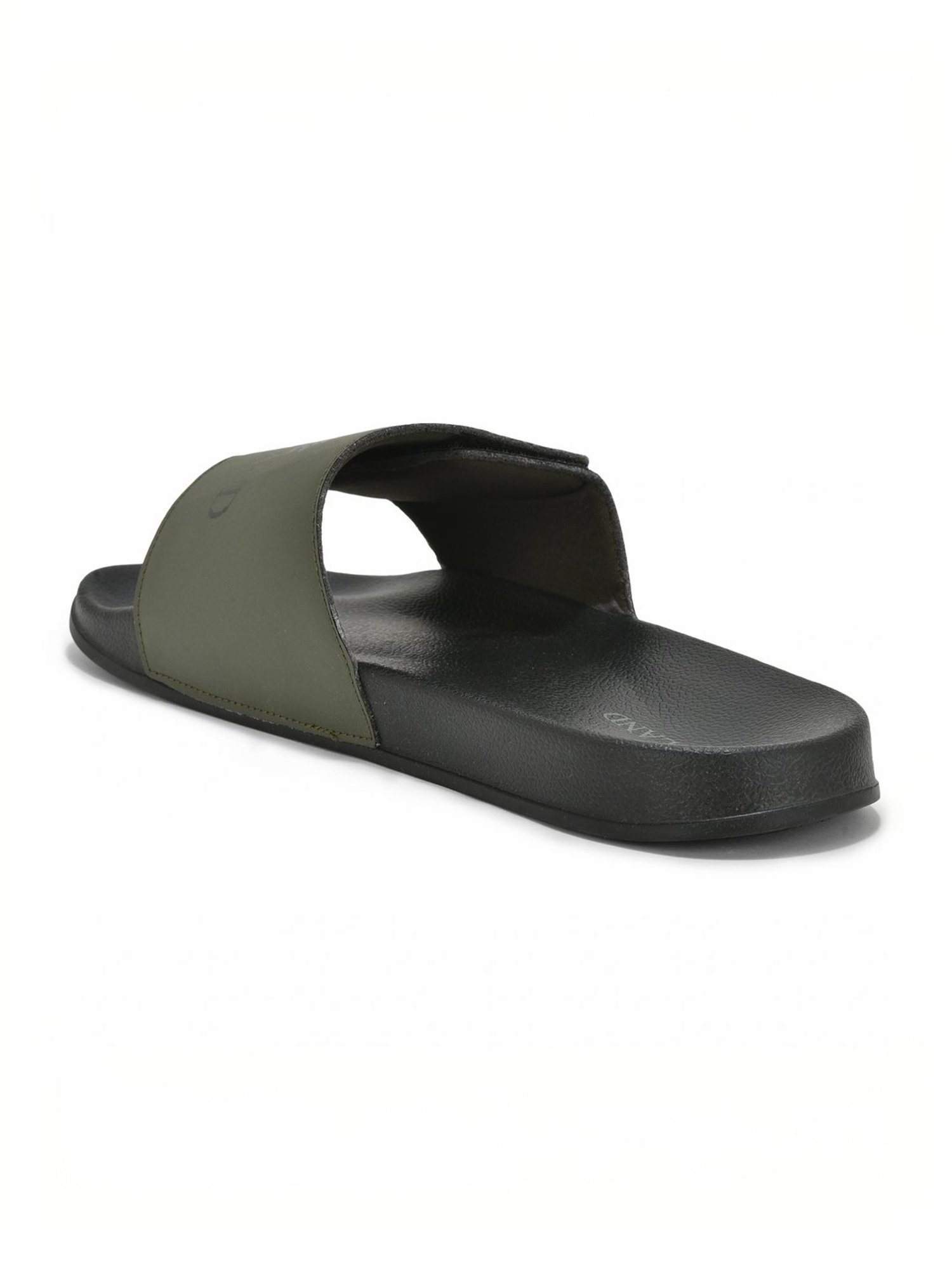 Woodland Men's Olive Slides