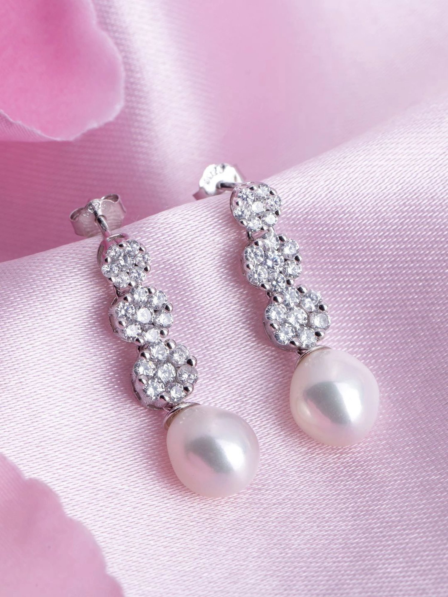 Zavya 92.5 Sterling Silver Earrings