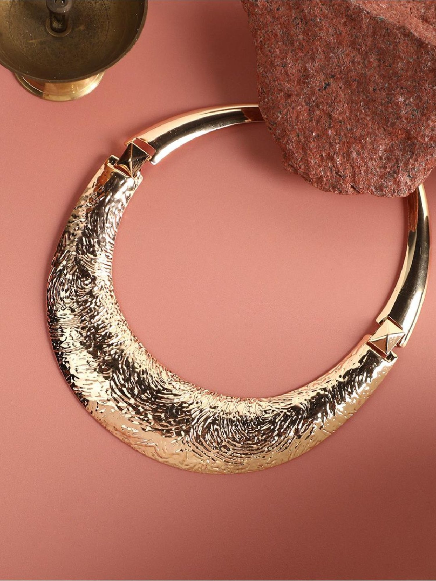 Sohi gold plated designer party necklace for women