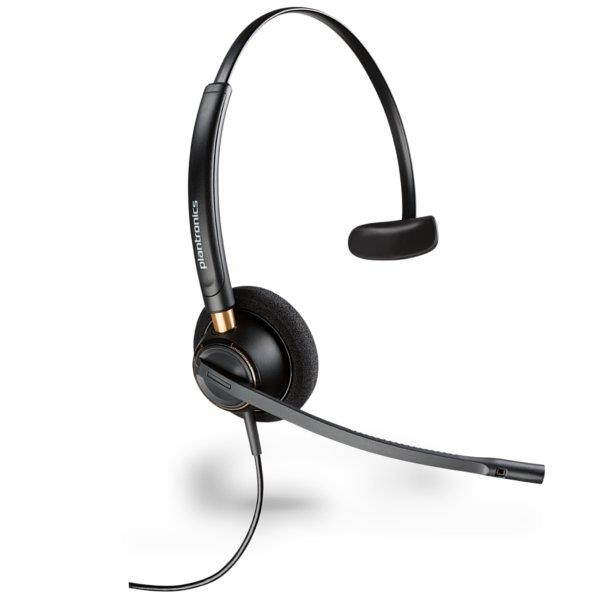 Plantronics Over-The-Head Monaural Corded Headset