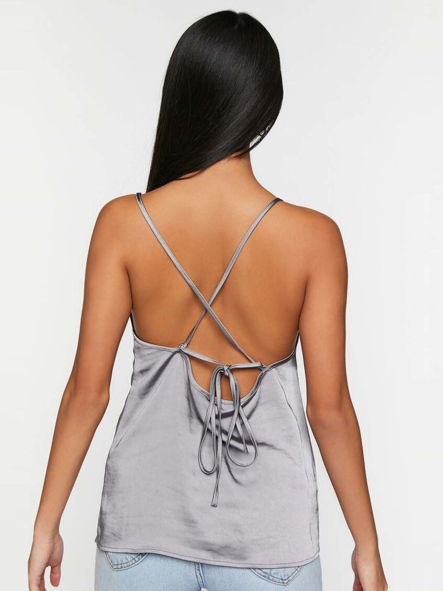 Forever 21 Grey Regular Fit Top