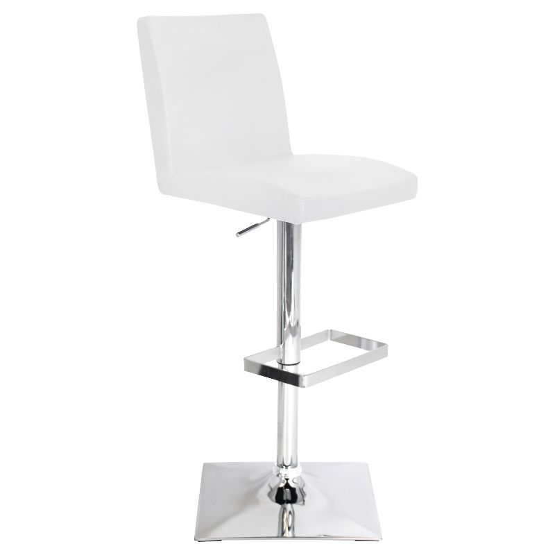 Captain 32" Barstool Metal/White - LumiSource