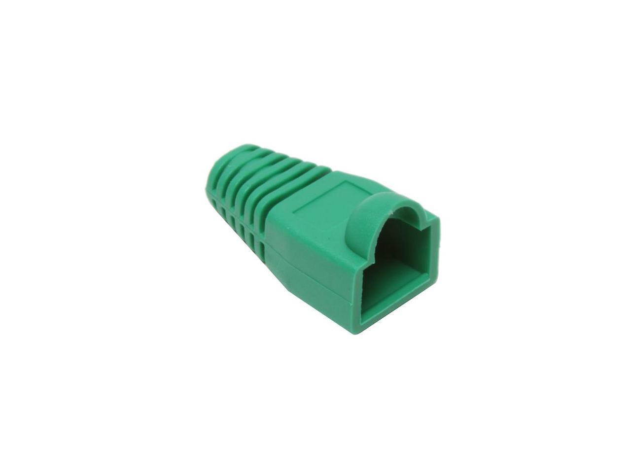 SA C6BOOT-G Green Color Snagless Boots for RJ45, 50-Pack