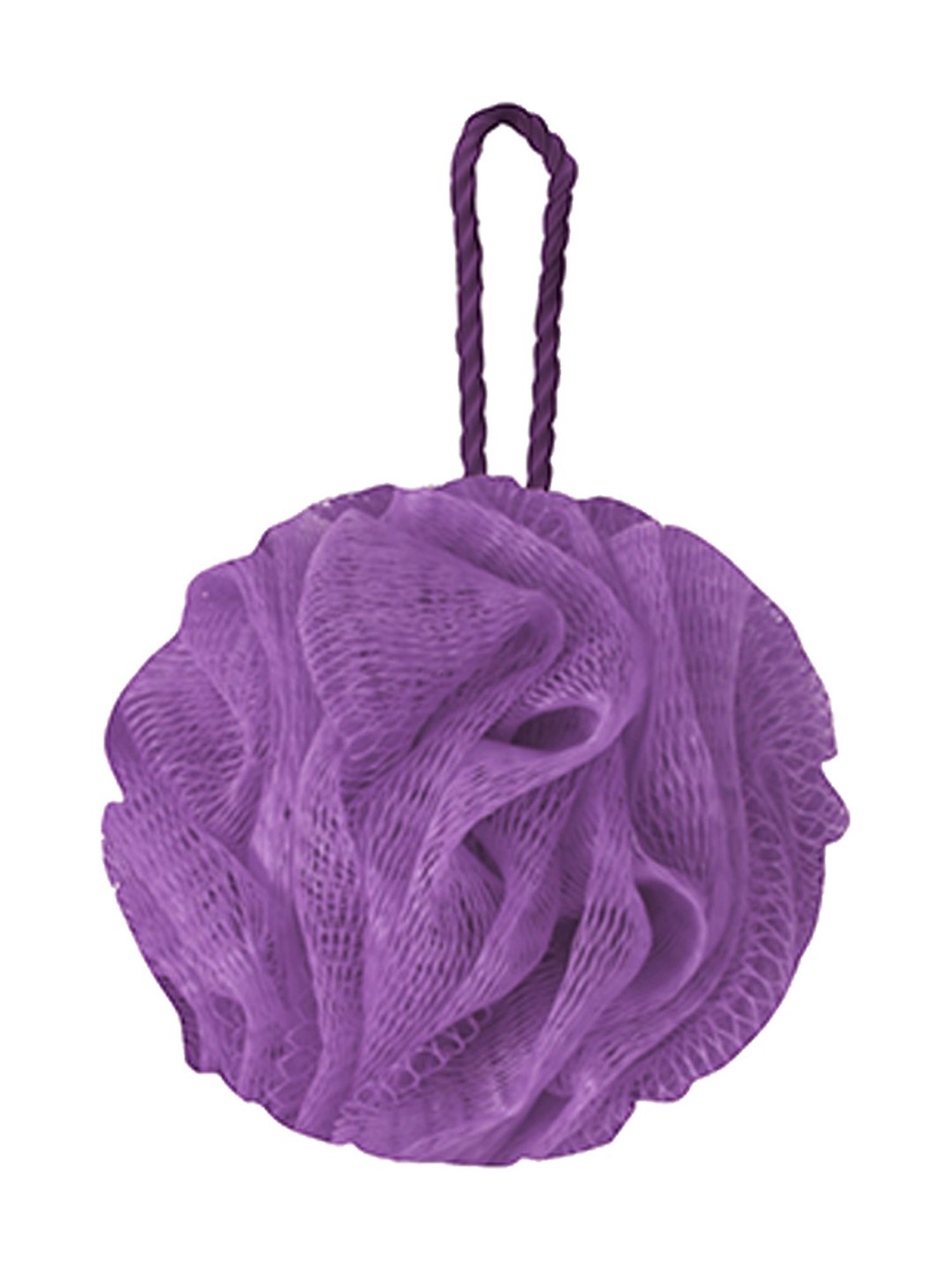 GUBB Luxe Sponge Round Loofah, Bathing Scrubber for Body - Lilac