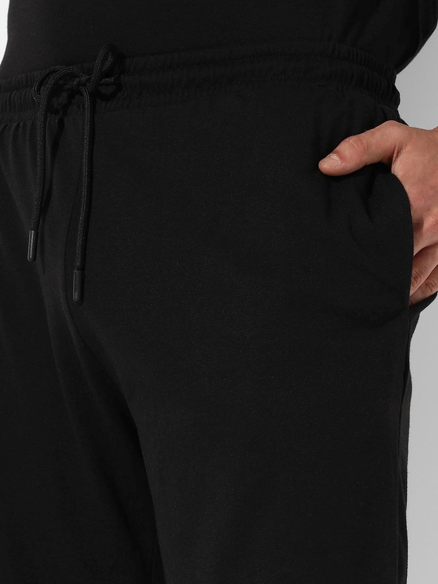 Campus Sutra Black Regular Fit Oversized Lollipop Printed Co-Ord Set