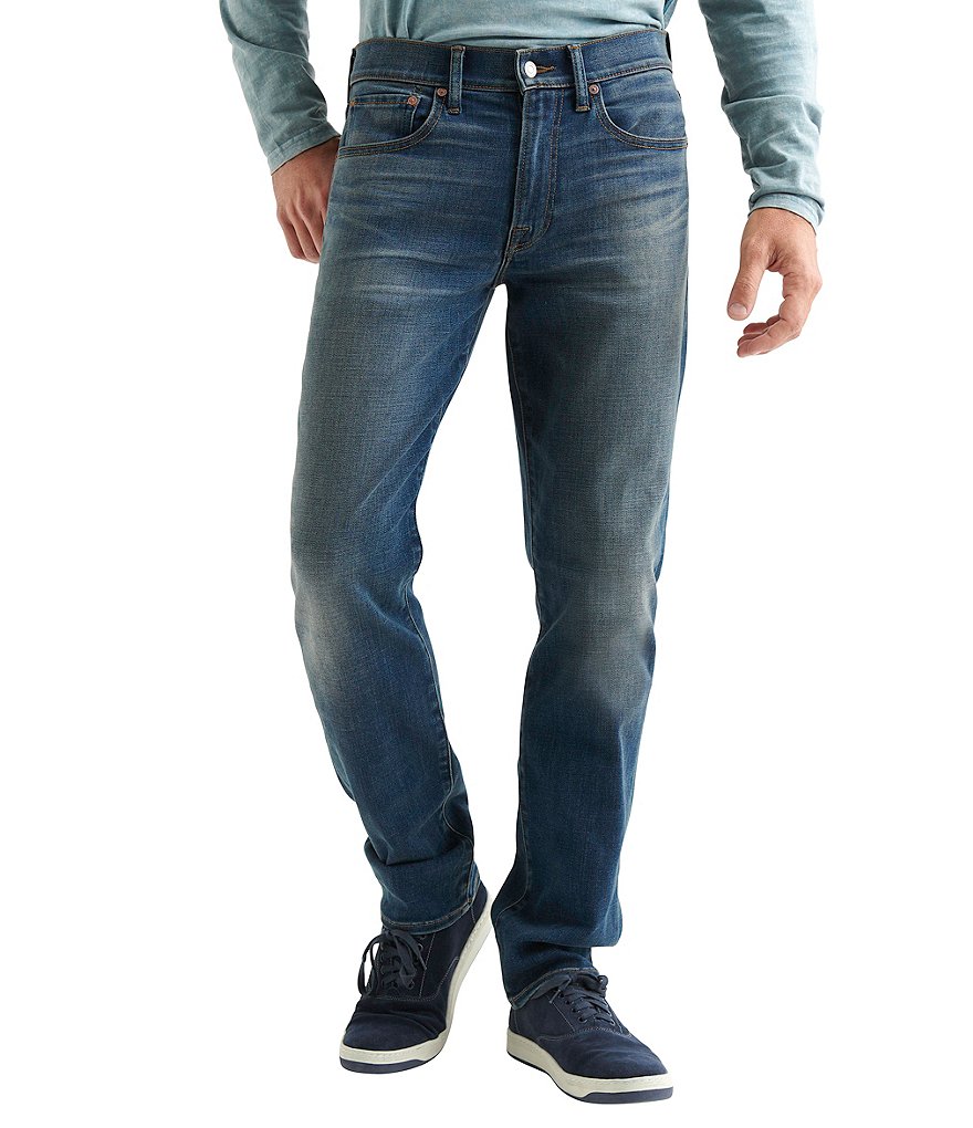 Buffalo David Bitton Ash X Crinkled Slim Fit Jeans