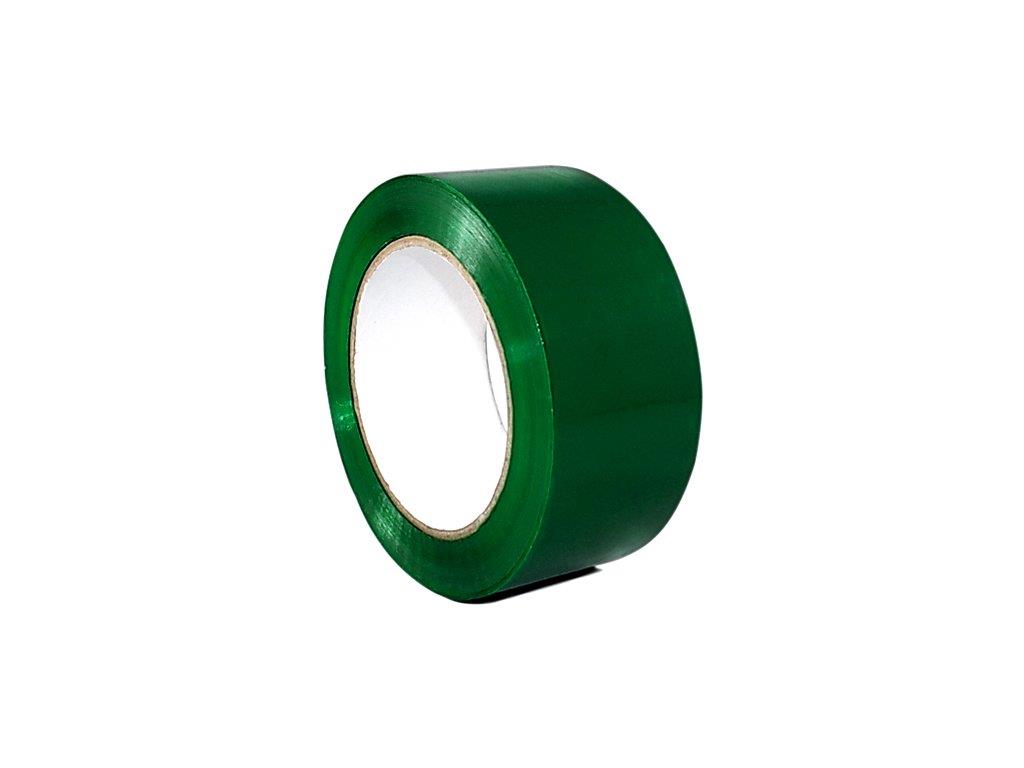T.R.U. OPP-20C Green Carton Sealing Packaging Tape 3 in. wide x 110 yds. (2 mils thick)